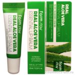 FarmStay Real Aloe Vera Essential Lip Balm Увлажняющий бальзам для губ с алоэ вера 10 мл
