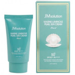 JM Solution Marine Luminous Pearl Sun Cream SPF 50+ PA+++ Солнцезащитный крем с экстрактом жемчуга и водорослей 50 мл