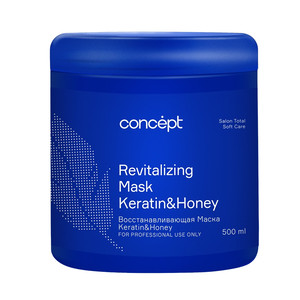 Concept Revitalizind Mask Keratin & Honey Soft Care Восстанавливающая маска для волос 500 мл