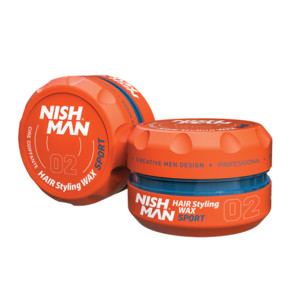 Nishman Sport Aqua Hair Styling Wax 02 Воск для волос Аромат тропические фрукты 100 мл