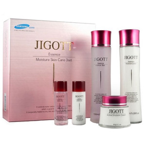 Jigott Moisture Skin Care Набор увлажняющий по уходу за лицом (тоник, лосьон,крем+2 мини)