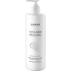 Lamar Professional Exfoliant Activ Vitamin Peeling Крем-скраб для рук и тела питание и омоложение 400 мл