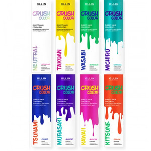 Ollin Crush Color Гель-краска для волос прямого действия 100 мл