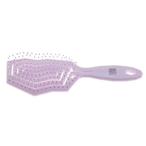 Dewal Beauty DBЕА5457-Purple Щетка для волос Айсберг фиолетовая продувная с нейлоновым штифтом