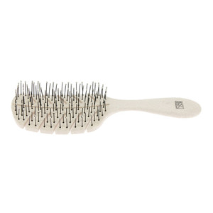 Dewal Beauty Eco-Friendly DBEF1-Beige Щетка для волос продувная листик бежевый с нейлоновым штифтом