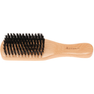 Dewal Barber Style CO-28 Расческа для волос и бороды натуральная щетина 7 рядов