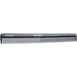 Dewal Nano CO6С354-Nano Расческа для волос узкая комбинированная 17,5 см