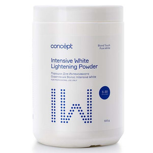 CONCEPT Intensive White Pure White Порошок для осветления волос белый 500 г