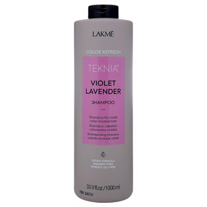 LAKME TEKNIA COLOR REFRESH VIOLET LAVENDER Фиолетовый шампунь для обновления цвета светлых волос 1000 мл