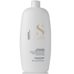 ALFAPARF Milano Semi di Lino Diamond Illuminating Low Shampoo Шампунь для нормальных волос, придающий блеск 1000 мл