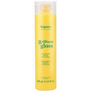 Kapous Brilliants gloss Блеск-шампунь для волос с пантенолом 250 мл