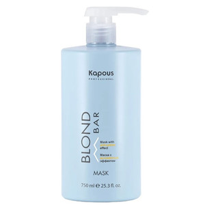 Kapous Blond Bar Маска для волос с антижелтым эффектом 750 мл
