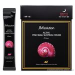 JM Solution Active Pink Snail Sleeping Cream Ночной крем с муцином улитки и витаминами 4 г