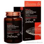 FarmStay Salmon Oil & Peptide Vital Ampoule Сыворотка с лососевым маслом и пептидами 250 мл