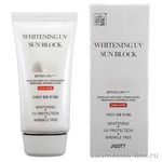 Jigott Whitening UV Sun Block SPF 50+/PA+++ Солнцезащитный осветляющий крем для лица 70 мл