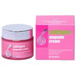 Zenzia Collagen Ampoule Cream Ампульный крем для лица на основе коллагена 70 мл