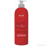 Ollin Keratin System Preparing Shampoo With Keratin Подготавливающий шампунь с кератином 500 мл