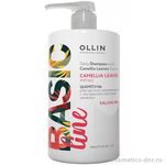 Ollin Basic Line Шампунь для частого применения с экстрактом листьев камелии 750 мл
