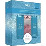 Ollin Ice Cream Набор Шампунь 250 мл + спрей-кондиционер 250 мл + спонж
