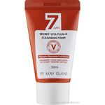 May Island 7 Days Secret Vita Plus-10 Cleansing Foam Пенка для лица очищающая с витаминами с эффектом осветления 30 мл