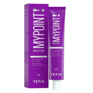 Tefia Mypoint Гель-краска для волос тон в тон 60 мл