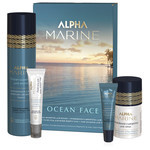 Estel Alpha Marine Ocean Face Набор мужской (шампунь 250 мл + сыворотка 50 мл + флюид 15 мл + бальзам для губ 10 мл)