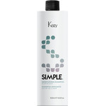 Kezy Simple Шампунь увлажняющий для всех типов волос с пантенолом и бетаином 1000 мл
