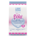 Librederm Baby Детские влажные салфетки для очищения кожи новорожденных, младенцев и детей 20 шт