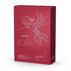 Estel Rossa Парфюмерный набор (масло для душа 150 мл + крем-суфле для тела 200 мл + парфюмерная вода 50 мл)