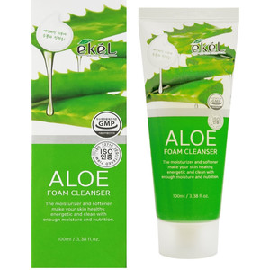 Ekel Aloe Foam Cleanser Пенка для умывания с алоэ 100 мл