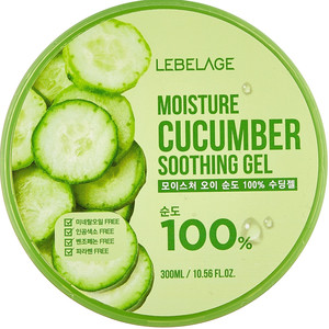 Lebelage Moisture Cucumber 100% Soothing Gel Гель увлажняющий с огурцом 300 мл