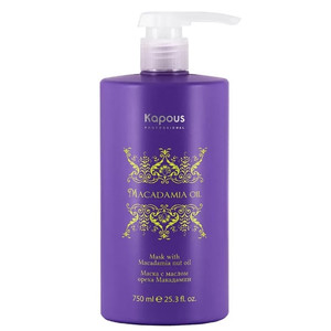 Kapous Macadamia Oil Маска для волос с маслом ореха макадамии 750 мл