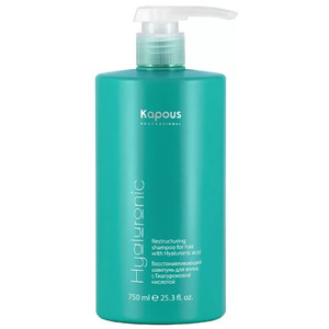 Kapous Hyaluronic acid Восстанавливающий шампунь для волос с гиалуроновой кислотой 750 мл