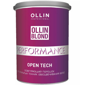 Ollin Blond Performance Open Tech Осветляющий порошок для открытых техник обесцвечивания волос 500 г