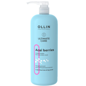 Ollin Ultimate Care Кондиционер для окрашенных волос с экстрактом ягод асаи 1000 мл