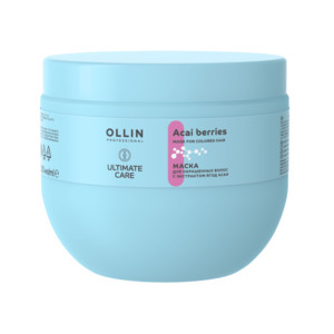 Ollin Ultimate Care Маска для окрашенных волос с экстрактом ягод асаи 500 мл