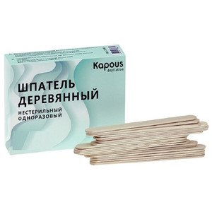 Kapous Шпатель деревянный 100 шт