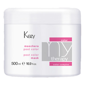 Kezy My Therapy Post Color Маска для окрашенных волос с экстрактом граната 500 мл