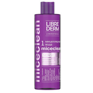 Librederm Miceclean Sense мицеллярная вода для нормальной и чувствительной кожи 400 мл