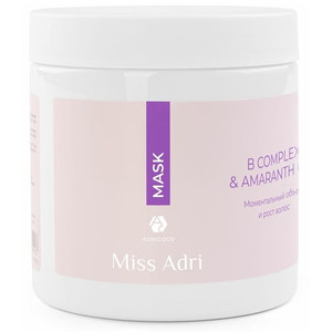 AdriCoco Miss Adri B Complex & Amaranth Маска для объема волос 500 мл
