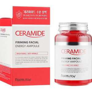 FarmStay Ceramide Firming Facial Energy Ampoule Многофункциональная ампульная сыворотка с керамидами 250 мл