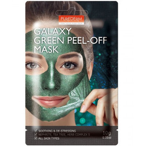 Purederm Galaxy Green Peel-Off Mask Маска-пленка для лица Зеленая 10 г
