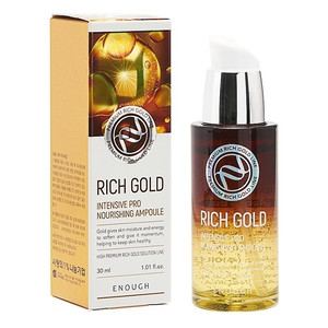 Enough Premium Rich Gold Intensive Pro Nourishing Ampoule Сыворотка для лица с золотом 30 мл