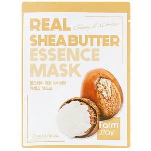 FarmStay Real Shea Butter Essence Mask Тканевая маска с маслом ши 23 мл