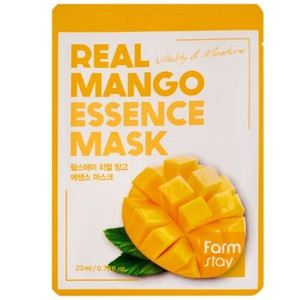 FarmStay Real Mango Essence Mask Тканевая маска с эссенцией манго 23 мл