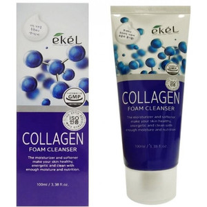 Ekel Collagen Foam Cleanser Пенка для умывания с коллагеном 100 мл