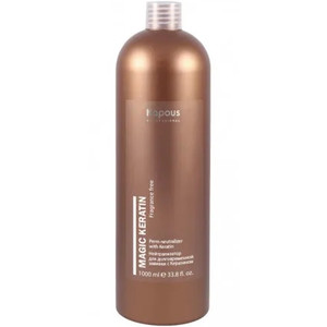 Kapous Fragrance free Magic Keratin Нейтрализатор для завивки волос с кератином 1000 мл