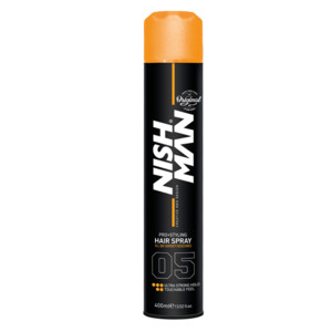 Nishman Hair Styling Spray Ultra Hold 05 Лак для волос 400 мл
