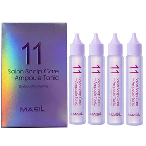 Masil 11 Salon Scalp Care Ampoule Tonic Освежающий ампульный тоник для кожи головы 30 мл