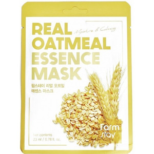 FarmStay Real Oatmeal Essence Mask Тканевая маска с экстрактом овса 23 мл